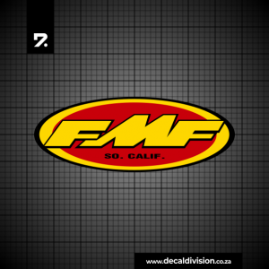 FMF Exhaust Pipe Logo Sticker